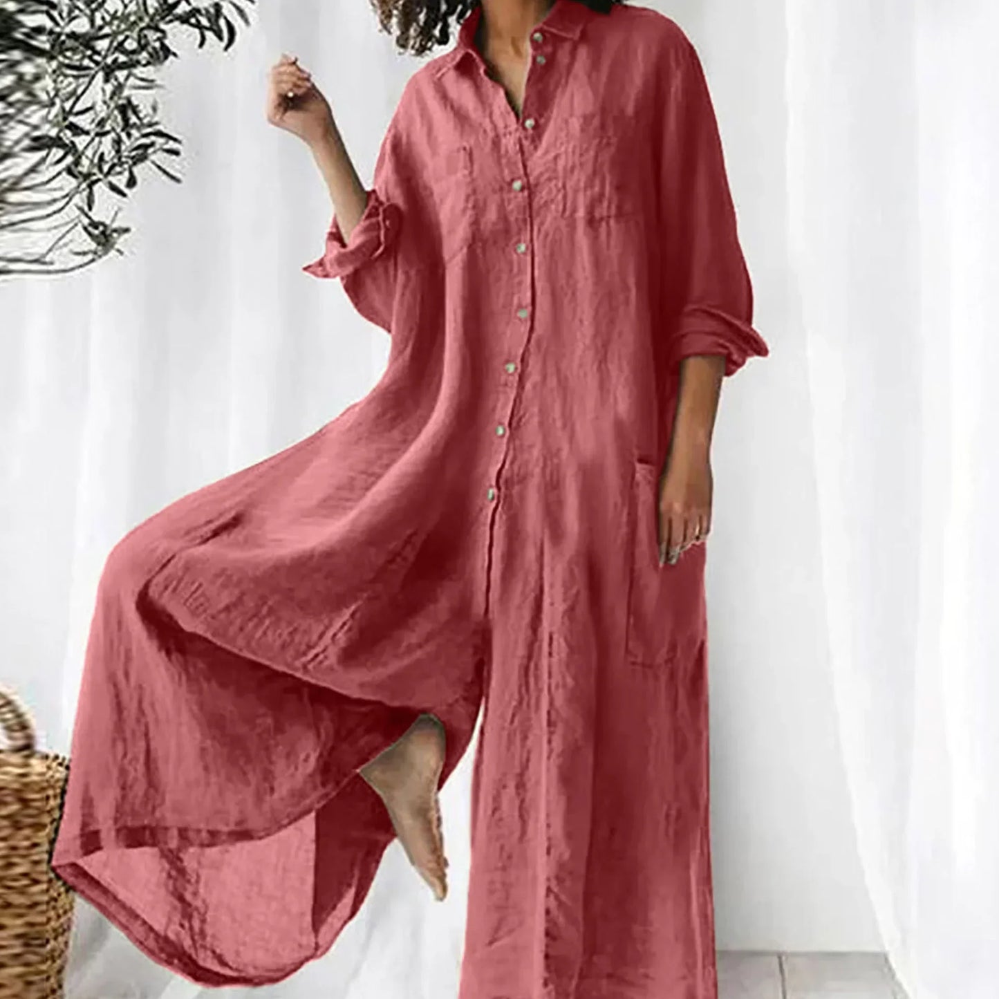 Levoire | Jum Jumpsuit Intemporel Pour Femmes Rosa
