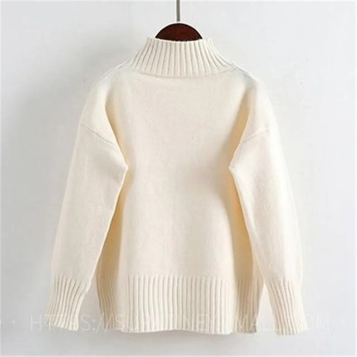 Levoire | Doux Pull Look Cachemire une taille Beige