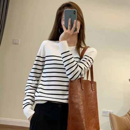 Levoire | Pull À Rayures Col Rond