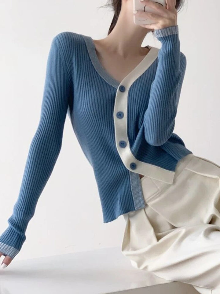 Levoire | Veste En Tricot Avec Bouton