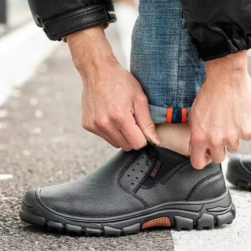 Levoire | Chaussures De Sécurité Pour Hommes Étanches Et Ergonomiques Pour Les Pieds Avec Embout En Acier