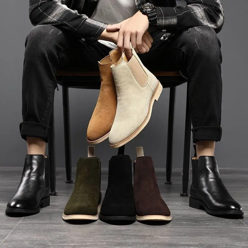 Levoire | Cuir de nappan Bottes confortables