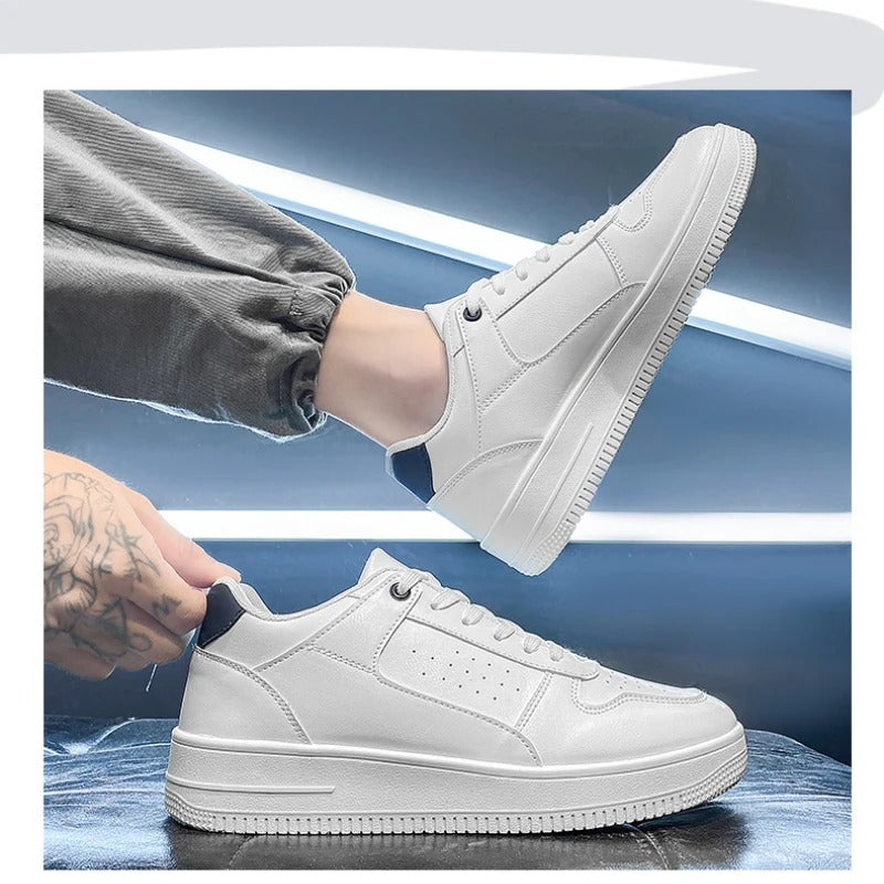 Levoire | Blanc Respirant Léger Chaussures Homme Blanc