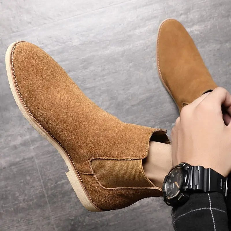 Levoire | Bottes en cuir au style vintage