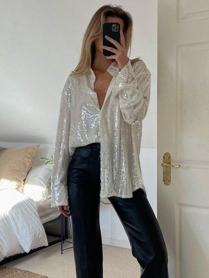 Levoire | Pully Scintillant Pour Femmes S Blanc