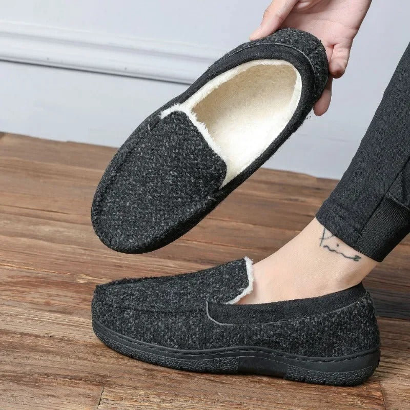 Levoire | Chaussons Chauds Semelle Durable Pour Hommes
