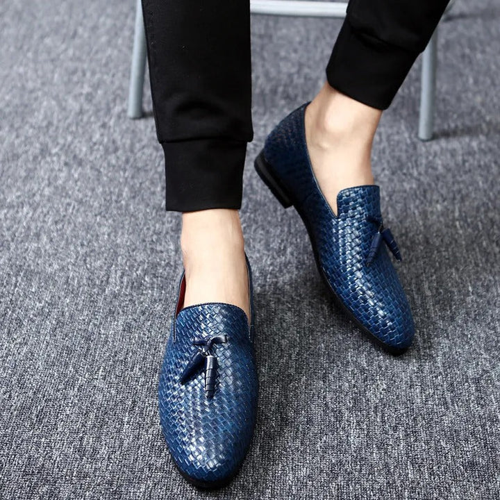 Levoire | Bottes En Cuir Tissées Luxe Et Confort Ensemble
