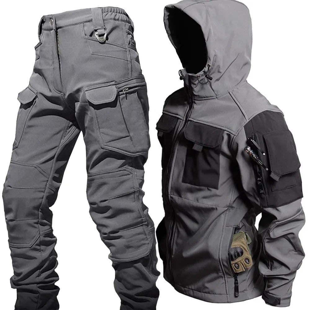 Levoire | Ensemble Outdoor Pour Homme Gris