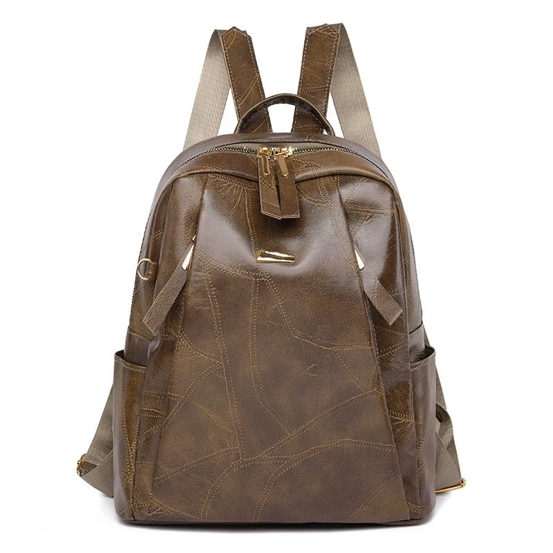 Levoire | Sac En Cuir Élégant Pour Femmes Brun foncé