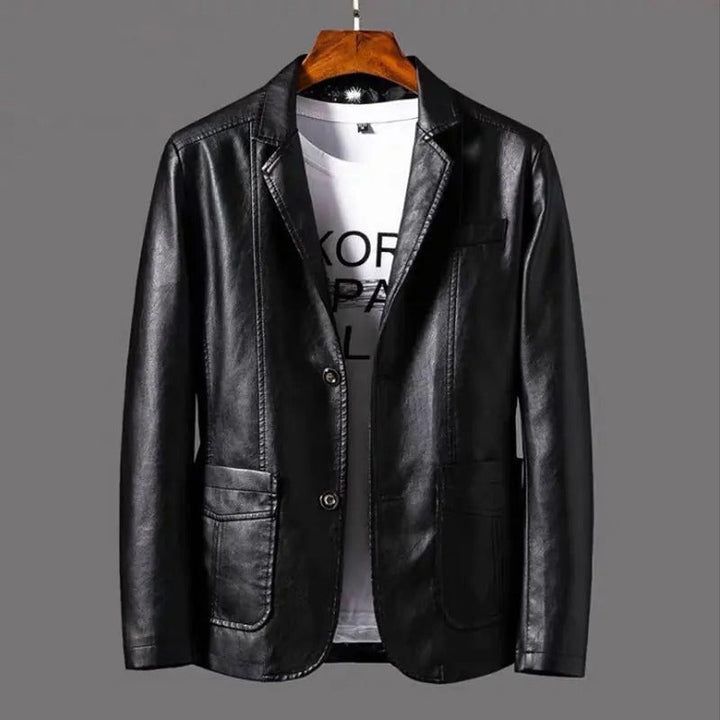 Levoire | Veste Longue Élégante Noir