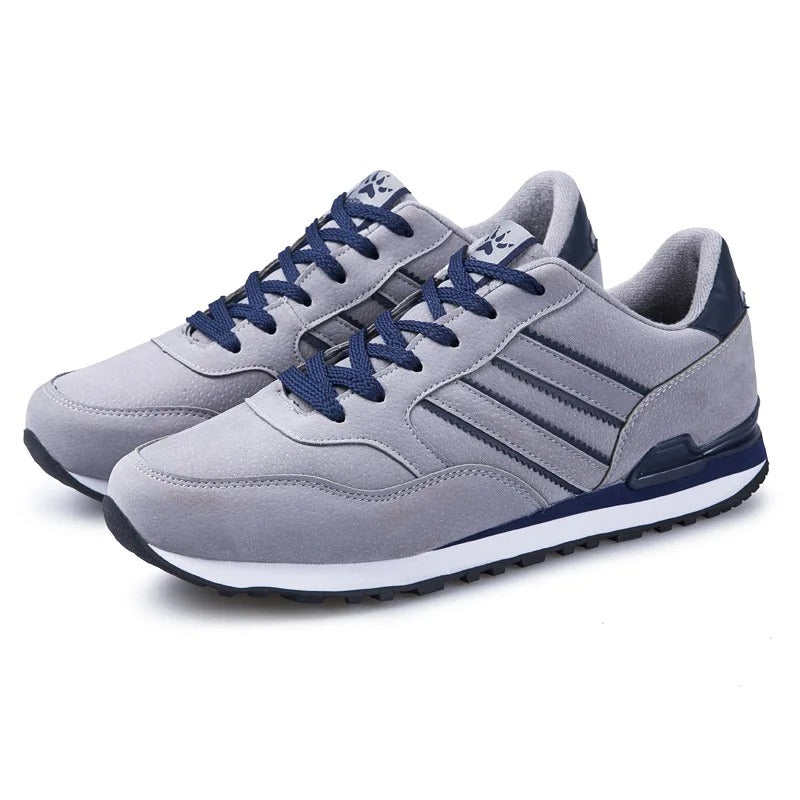 Levoire | Chaussure De Ville Ergonomique Pour Hommes Cuir gris