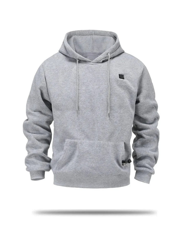 Levoire | Veste Chauffante Avec Capuche Gris