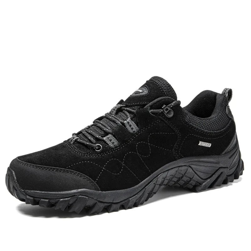 Levoire | Chaussures En Cuir Ergonomiques Pour Hommes Noir