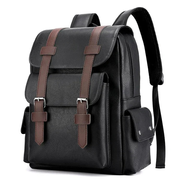 Levoire | Sac Élégant En Cuir Véritable Musta
