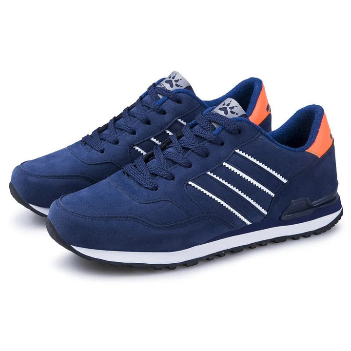 Levoire | Chaussure De Ville Ergonomique Pour Hommes Cuir bleu