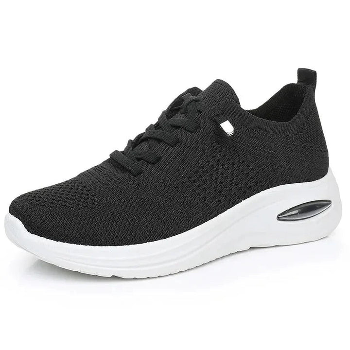Levoire | Chaussures Tendance Pour Femmes Avec Semelle Intérieure Orthopédique Noir Blanc