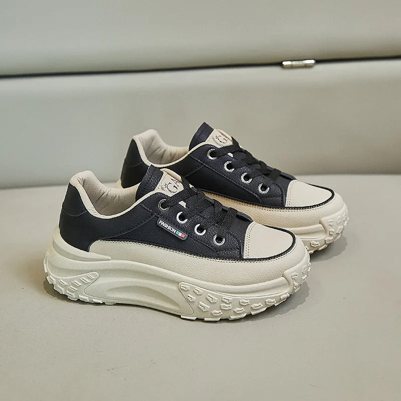 Levoire | Baskets Chunky Orthopédiques Élégantes Noir