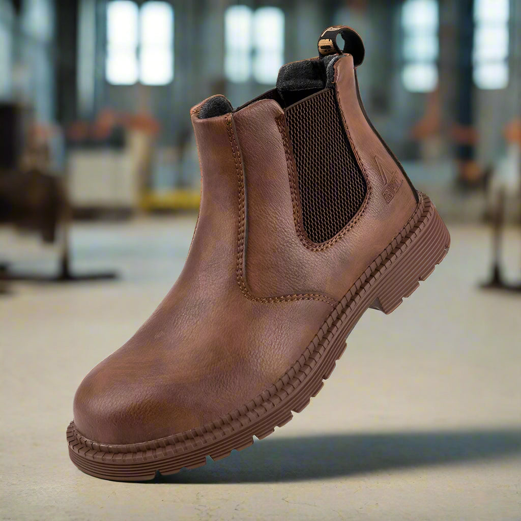 Levoire | Chaussures De Sécurité Pour Hommes Durables Avec Design Ergonomique Braun