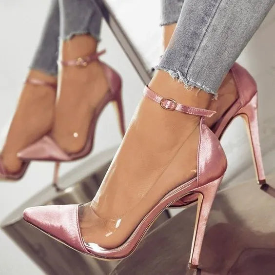 Levoire | aiguilles transparentes Rose