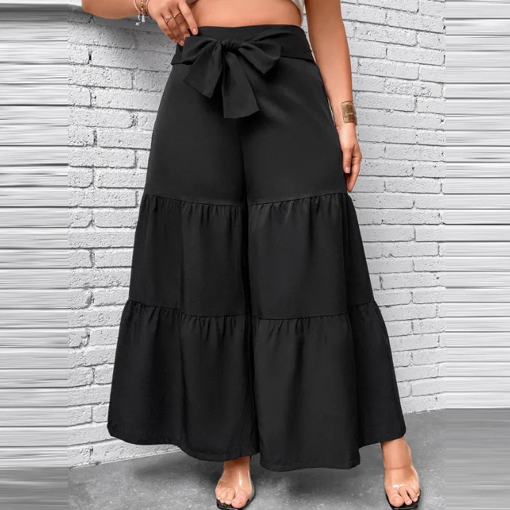 Levoire | Taille haute, jambes larges NOIR