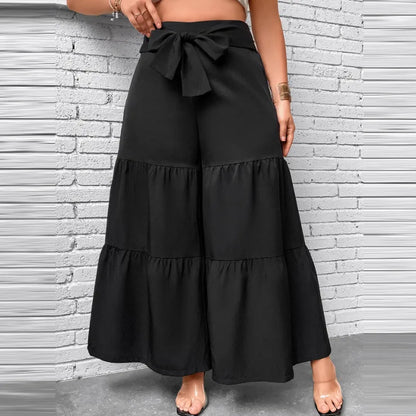 Levoire | Taille haute, jambes larges NOIR