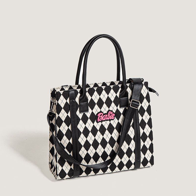 Levoire | Sac à main avec bandoulière NOIR BLANC
