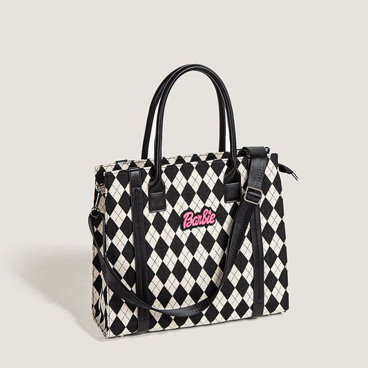 Levoire | Sac à main avec bandoulière NOIR BLANC