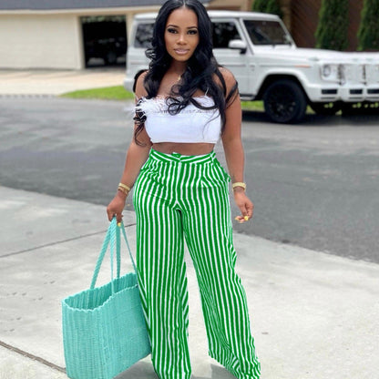 Levoire | Grand ajusté décontracté imprimé VERT