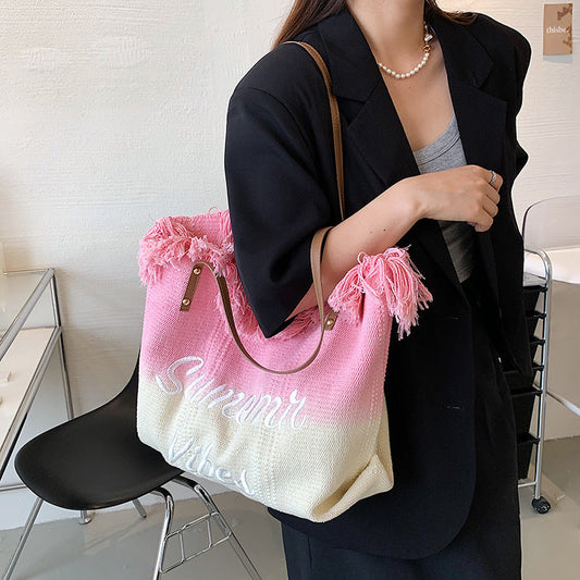 Levoire | Ceinture brodée Vibration ROSE