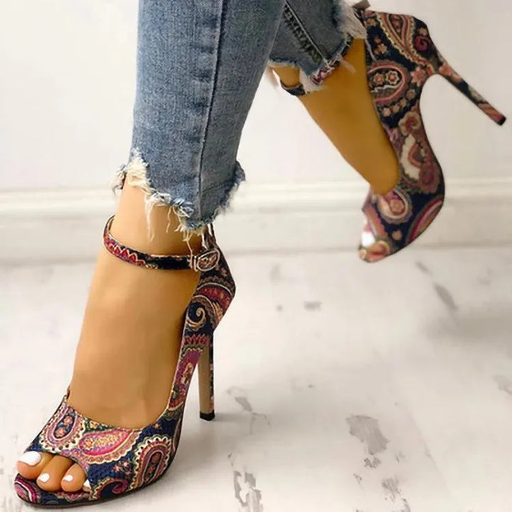 Levoire | Chaussures à talons Peep Toe MULTICOLORE