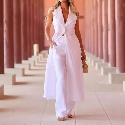 Levoire | chemise sans manches et pantalon