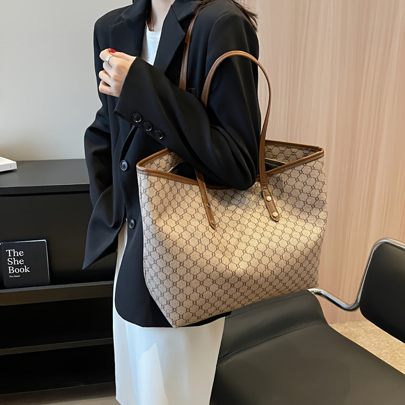Levoire | Sac Géométrique Rétro Khaki