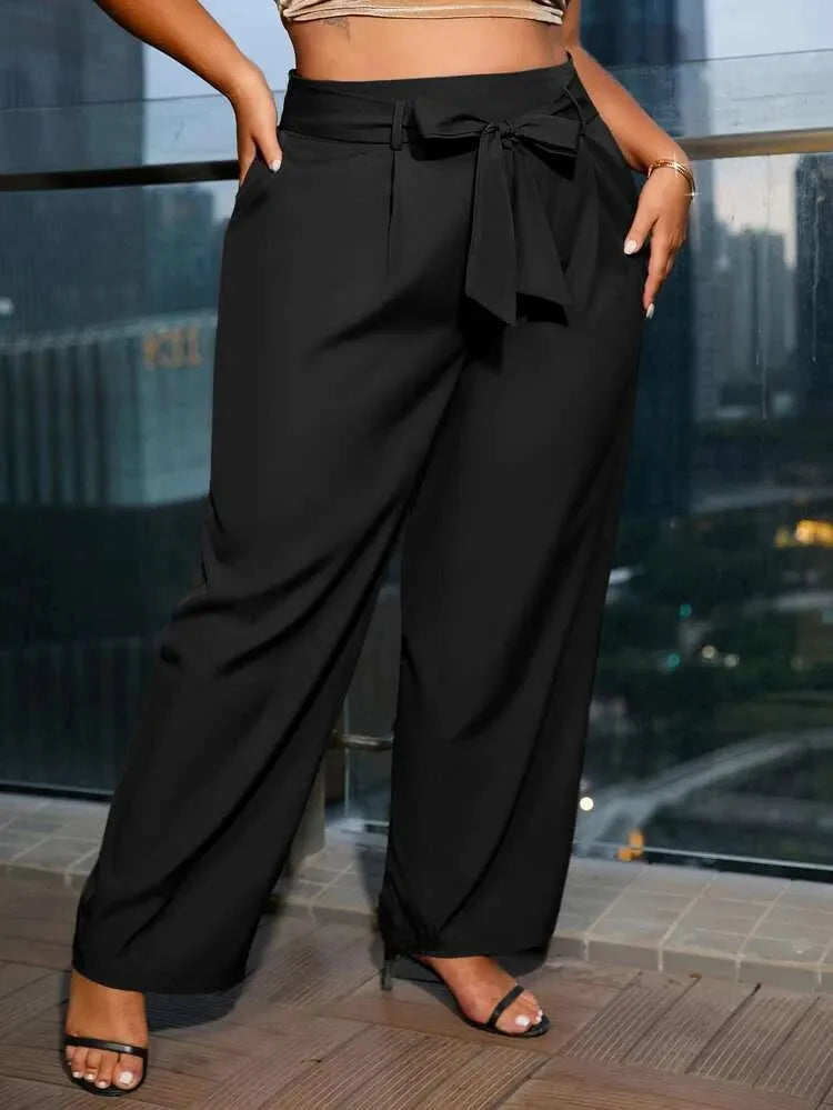 Levoire | Taille haute, droite, large NOIR