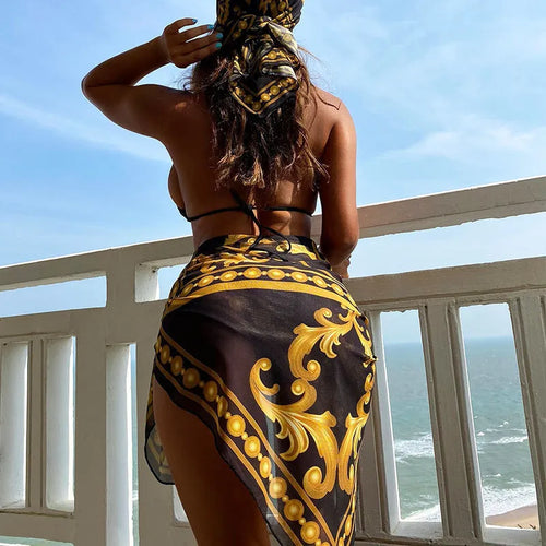 Levoire | De Bain Ensemble de Bikini 4 Pièces Licou