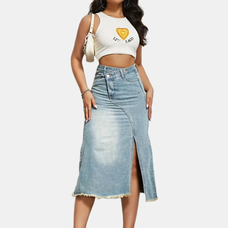 Levoire | Jean Fendu Taille Haute SINITTAI NOBLE