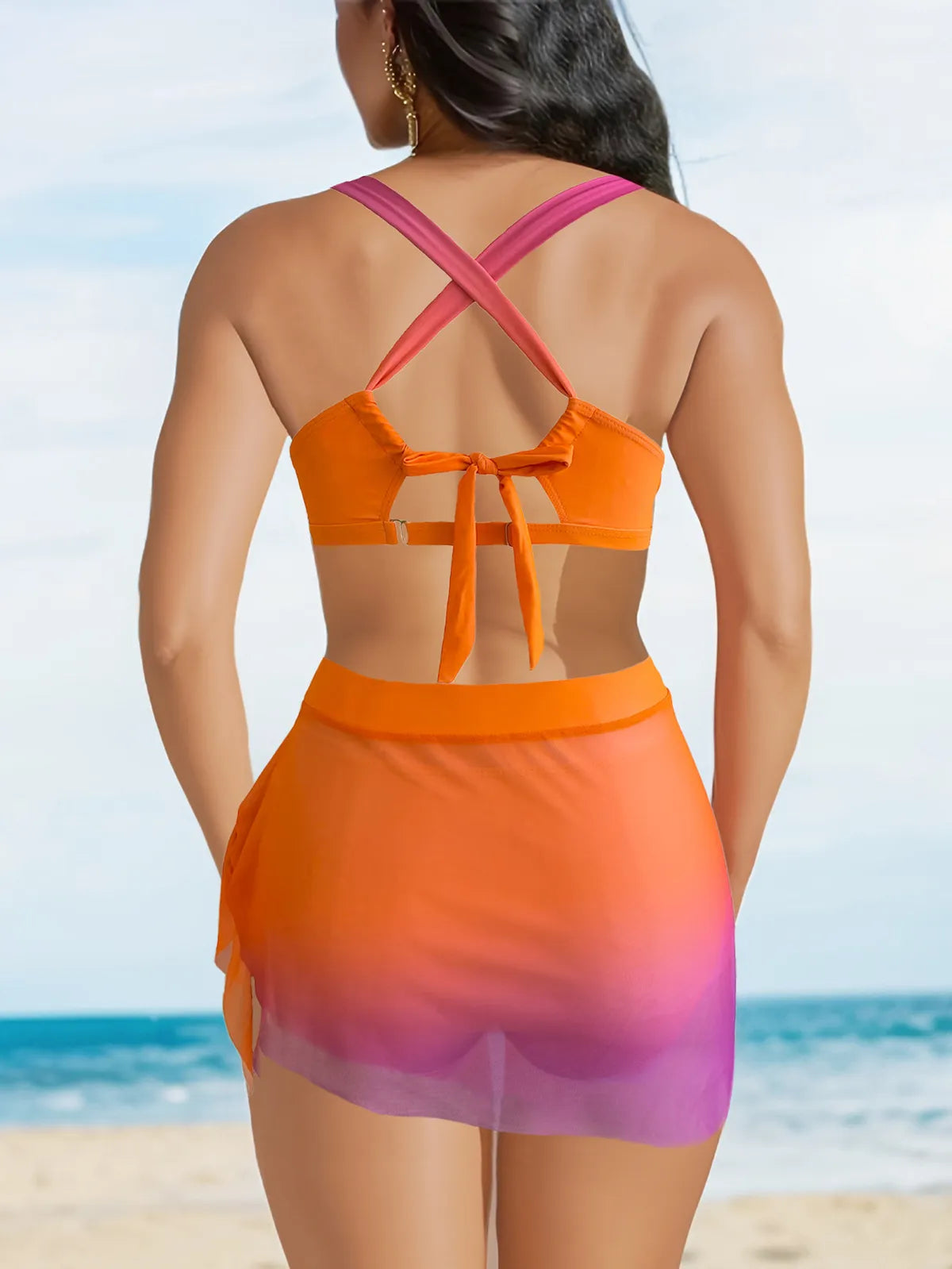 Levoire | maillot de bain à trois pièces dos nu