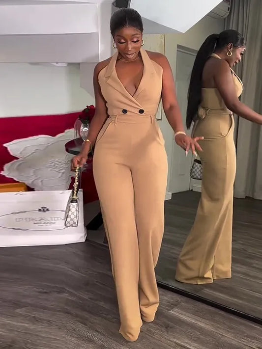 Levoire | Pantalon taille haute KHAKI