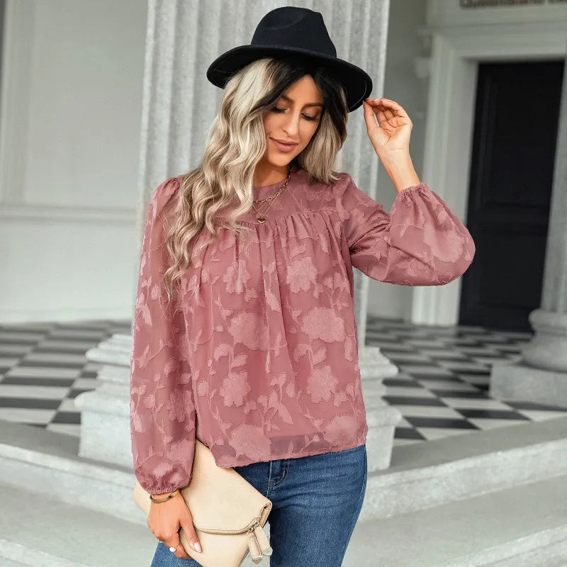 Levoire | Manches Longues En Soie ROSE