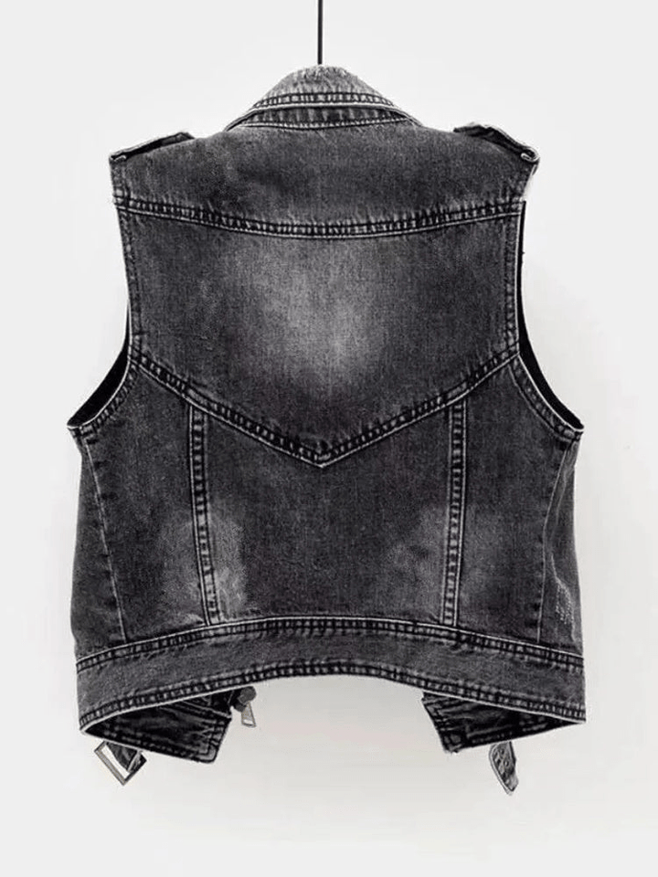 Levoire | Gilet sans manches denim femme