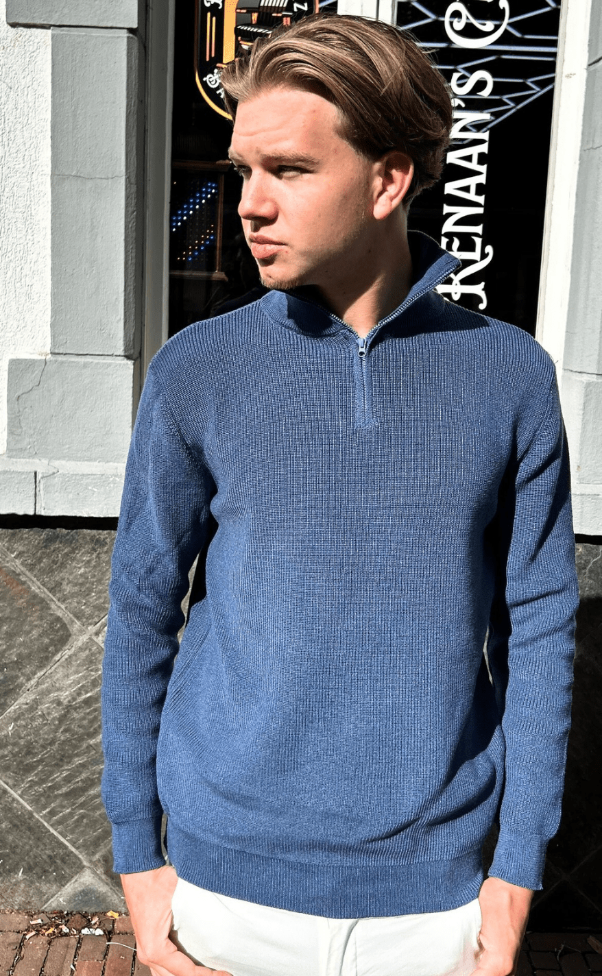 Levoire | Pull Chaud Demi-Zip Homme