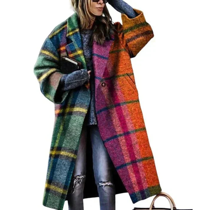 Levoire | Manteau En Laine Élégant Et Chaud Pour Femmes Bunt