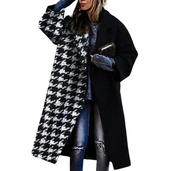 Levoire | Manteau En Laine Élégant Et Chaud Pour Femmes Noir