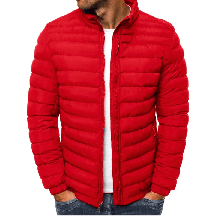 Levoire | Veste pour hommes rembourrée Chaude & Confortable Rot