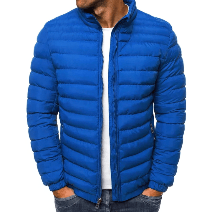 Levoire | Veste pour hommes rembourrée Chaude & Confortable Bleu
