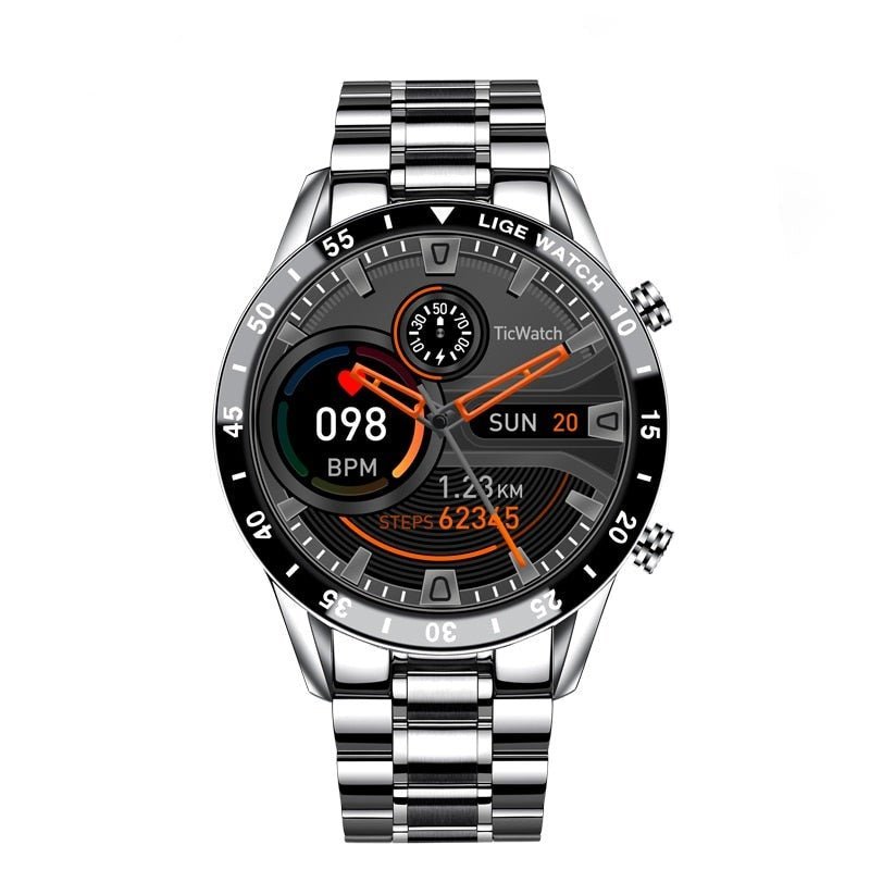 Levoire | Montre Intelligente De Luxe Pour Hommes Argent