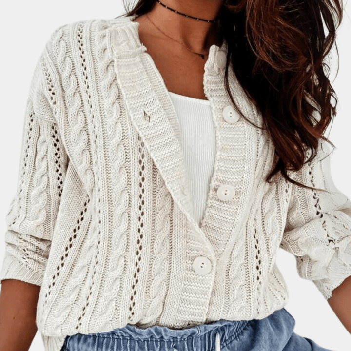 Levoire | Élégant gilet femme pull tricot