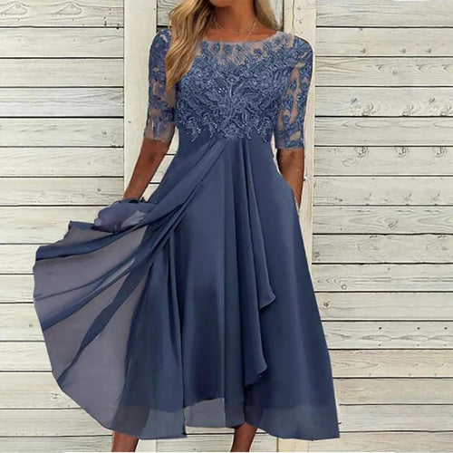Levoire | Robe En Dentelle Élégante Pour Femmes Intemporelle, Féminine Et Parfaite Pour Des Occasions Spéciales