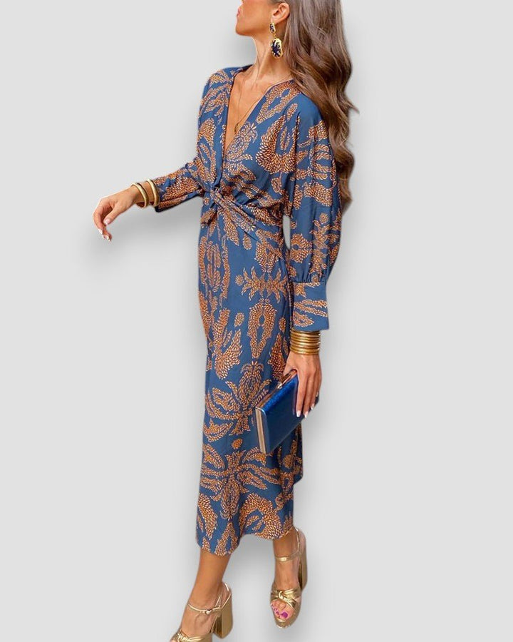 Levoire | Robe Élégante Qui Met En Valeur Votre Silhouette Bleu