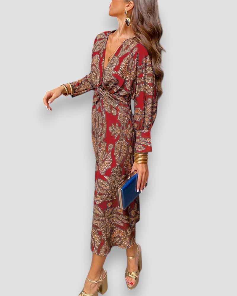 Levoire | Robe Élégante Qui Met En Valeur Votre Silhouette Rouge