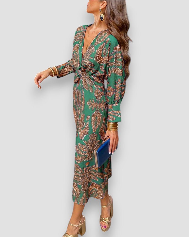 Levoire | Robe Élégante Qui Met En Valeur Votre Silhouette Vert